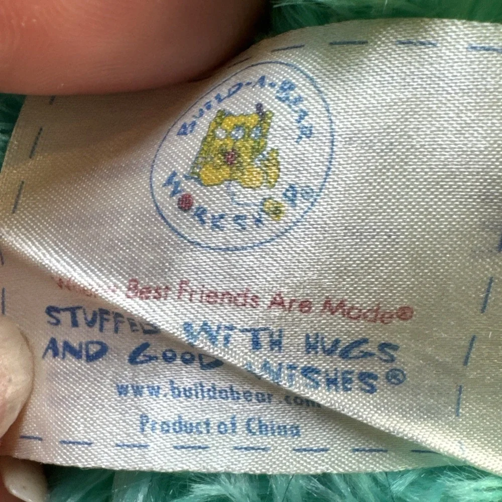 Build A Bear Summer Daisy Flower Plush Toy Blue Green Sparkle 15